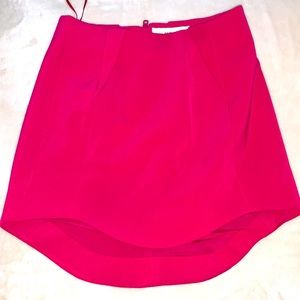 NWOT Cameo HOT PINK Skirt